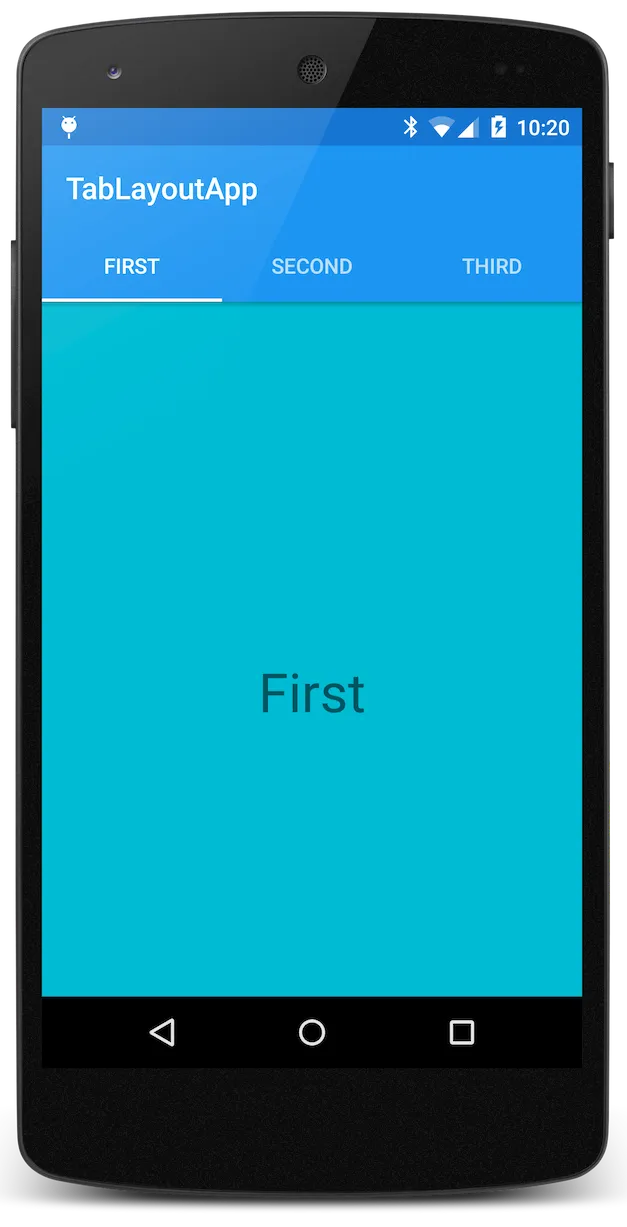 Demo: TabLayout