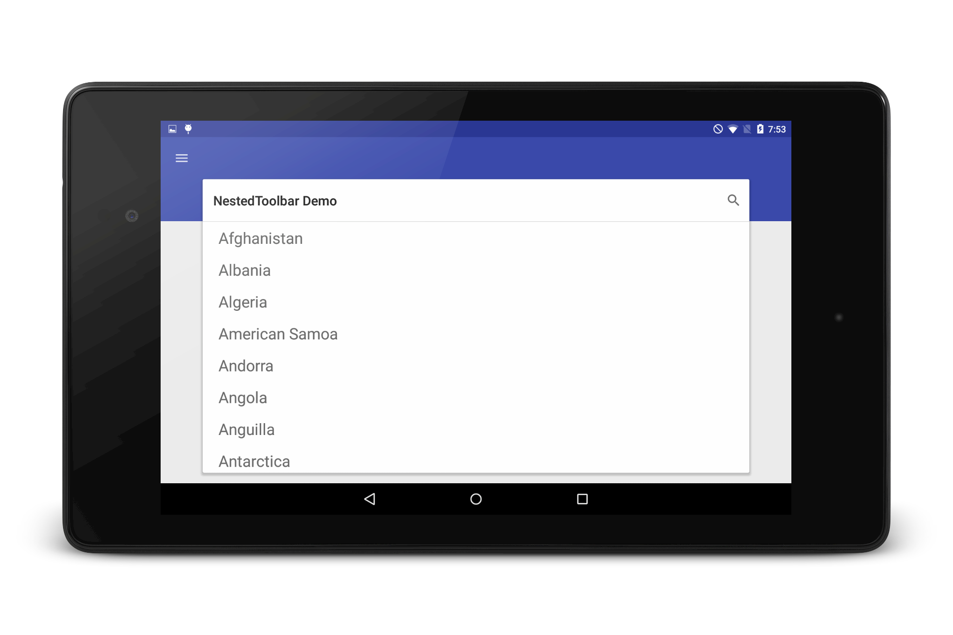 Что такое toolbar android