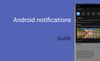 Guide: Android notifications