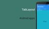 TabLayout: Android design support library
