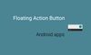Floating action button: Android design support library