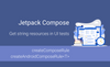 Get String resources in Jetpack Compose Tests