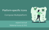 How to add platform-specific icons to a Compose Multiplatform project